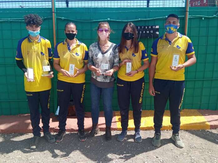 Imagen de los jugadores teldenses que participaron en el campeonato / TA